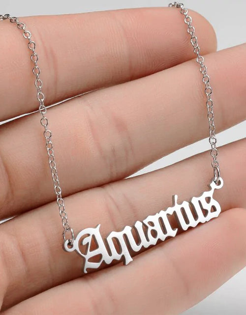 Load image into Gallery viewer, Star Sign Necklace
